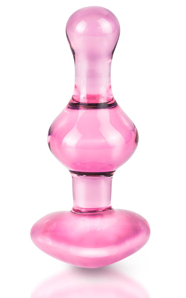 Icicles Plug Coeur Rose