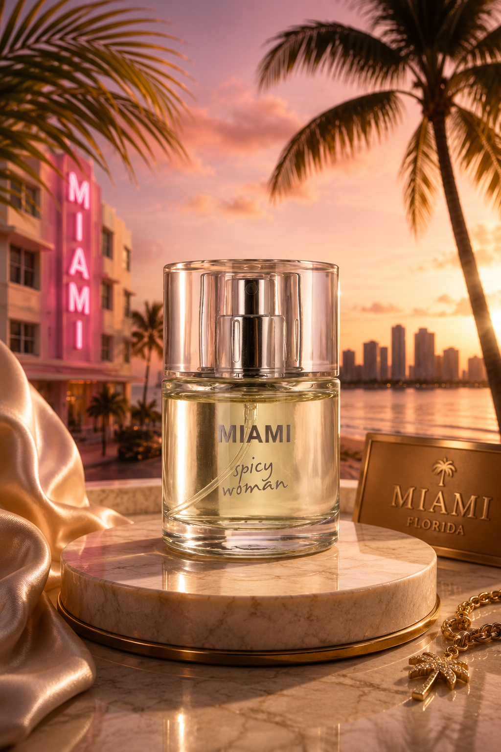 HOT - PARFUM AUX PHÉROMONES MIAMI SPICY WOMAN 30 ML