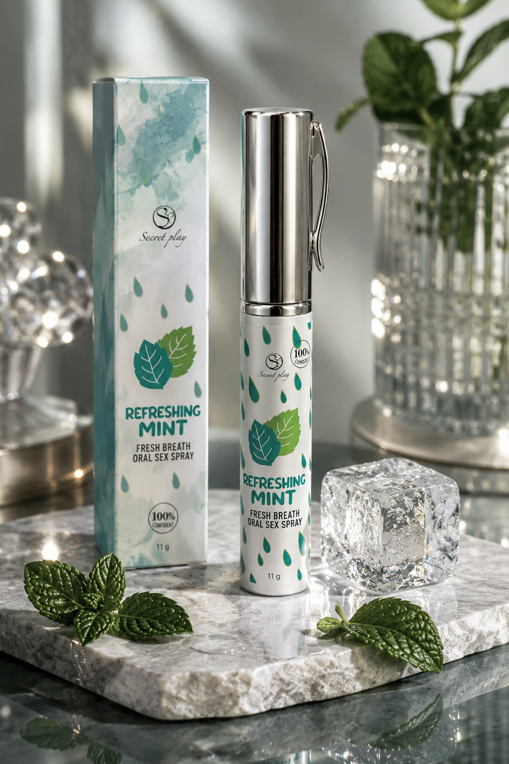 SECRETPLAY - SPRAY HYDRATANT MENTHE RAFRAÎCHISSANT