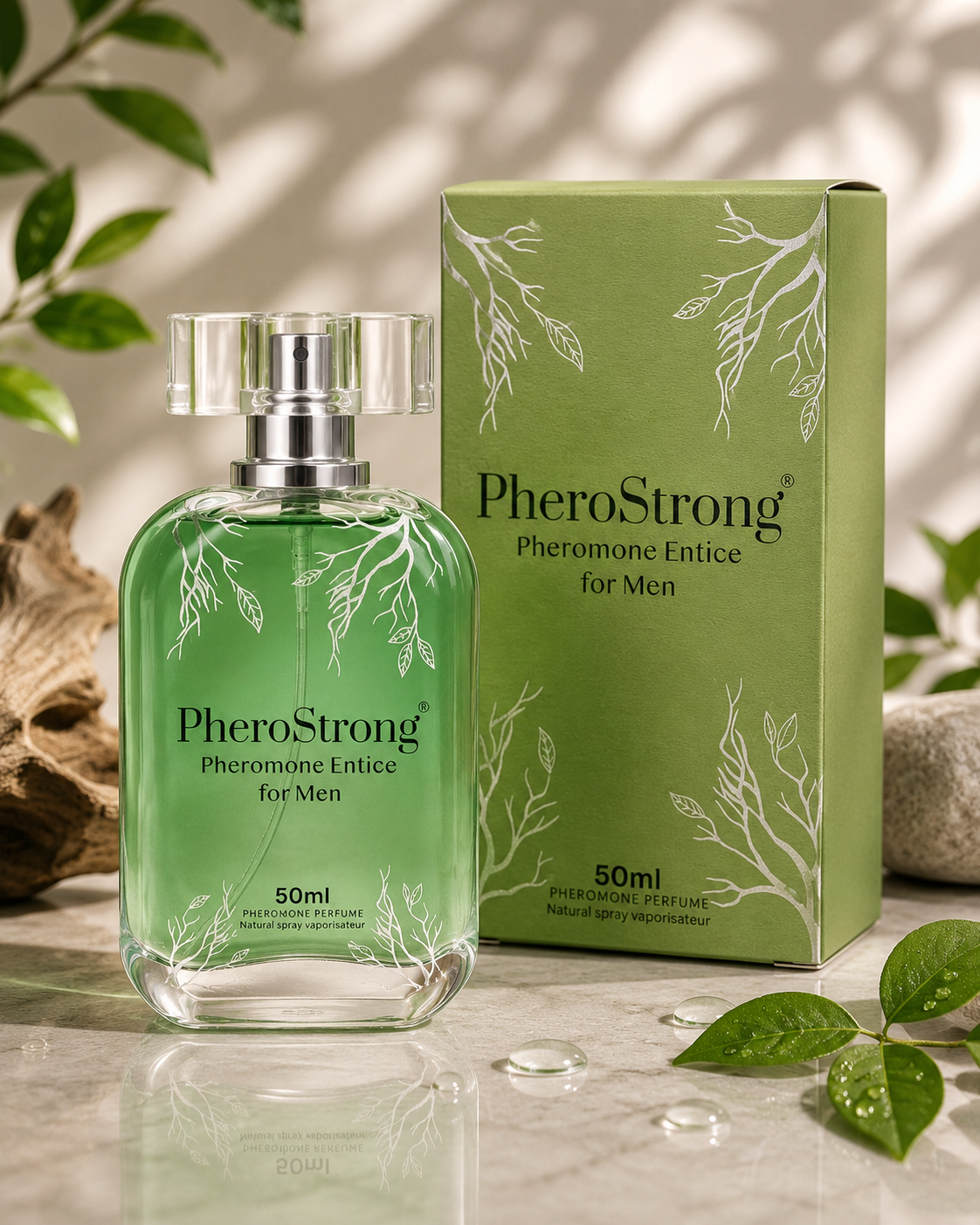 PHEROSTRONG - PARFUM PHÉROMONE ENTICE FOR MEN 50 ML