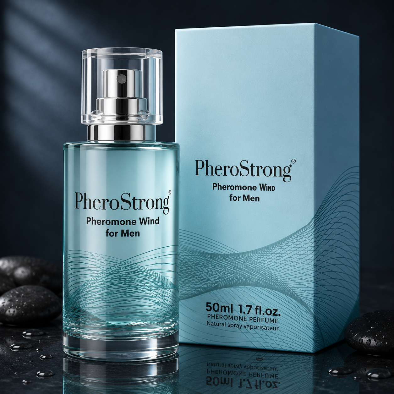 PHEROSTRONG - PARFUM PHÉROMONES WIND POUR HOMME 50 ML