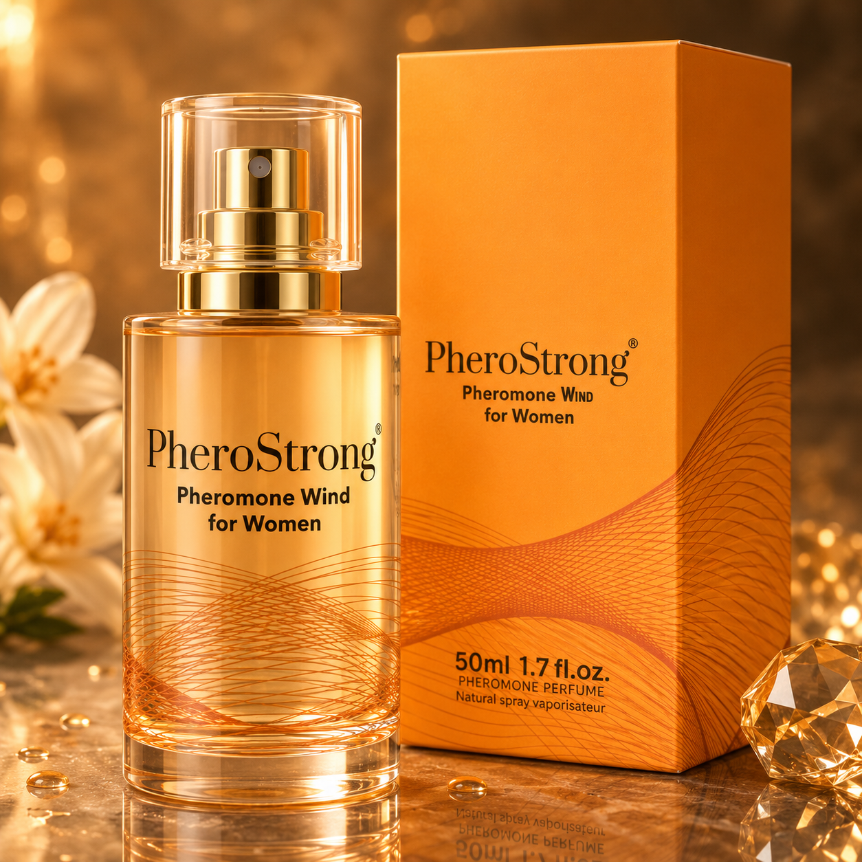 PHEROSTRONG - PARFUM PHÉROMONES WIND POUR FEMME 50 ML