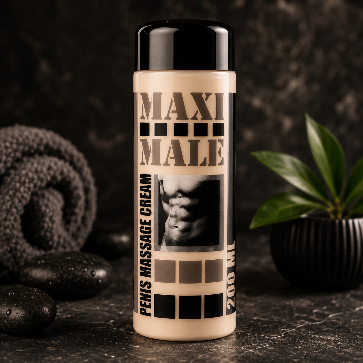 RUF - CRÈME DE MASSAGE POUR PÉNIS MASCULIN MAXI