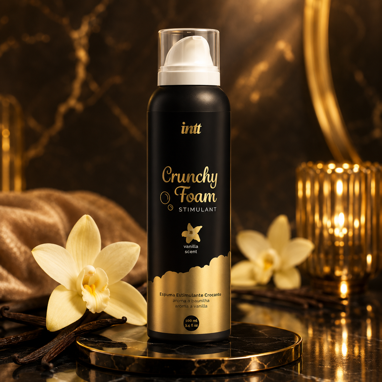 INTT MASSAGE & ORAL SEX - CRUNCHY CRUNCHY VANILLE STIMULANET MOUSSE