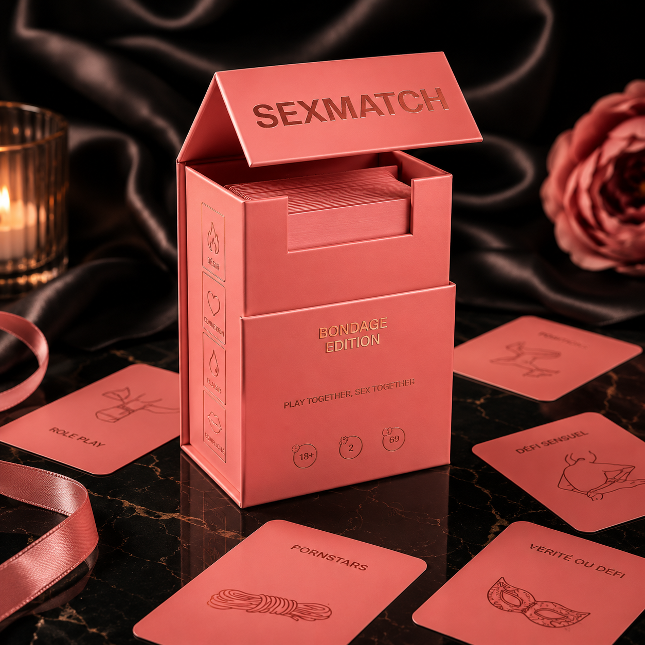SECRETPLAY - JEU SEXMATCH ÉDITION BONDAGE