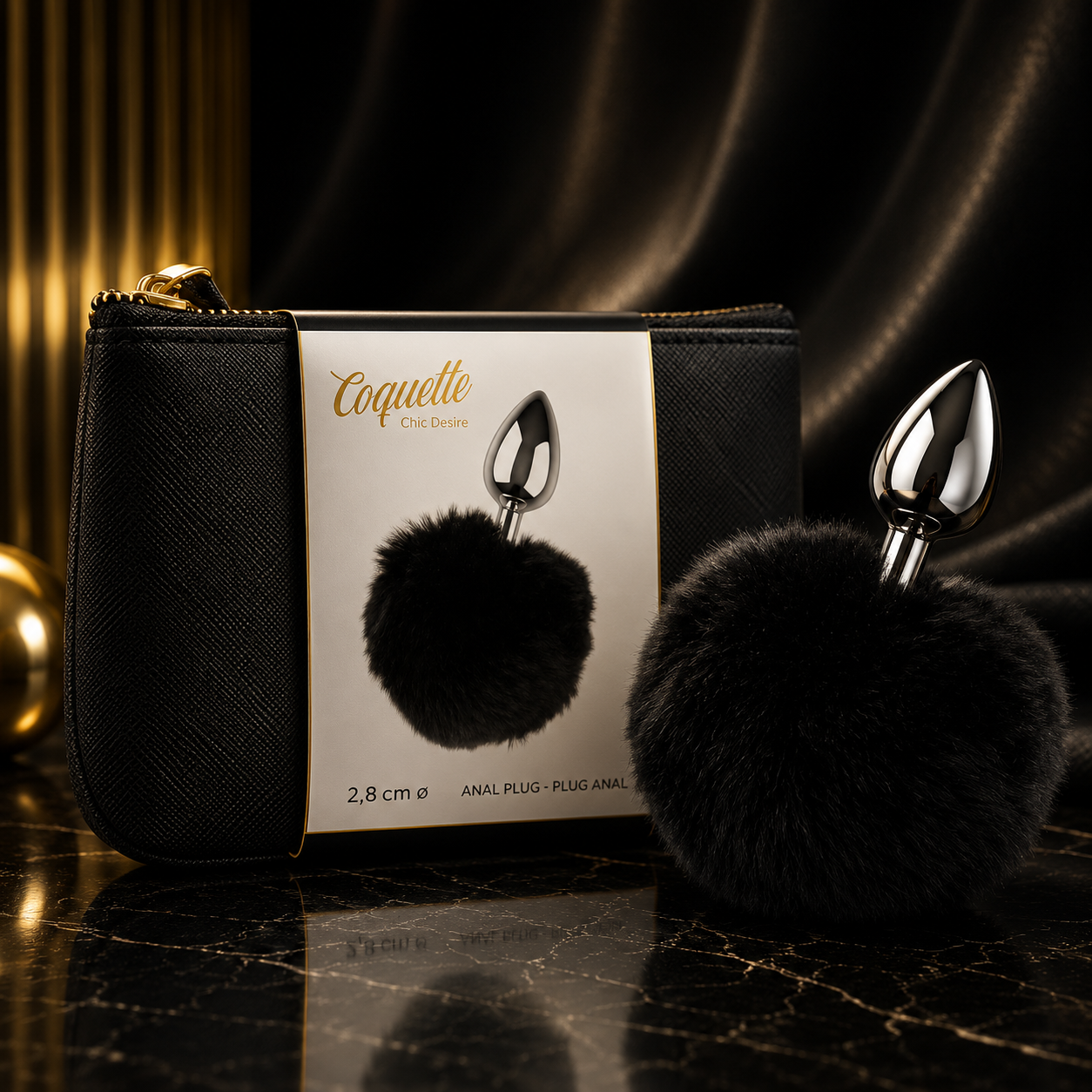 COQUETTE CHIC DESIRE - PLUG ANAL METAL TAILLE L