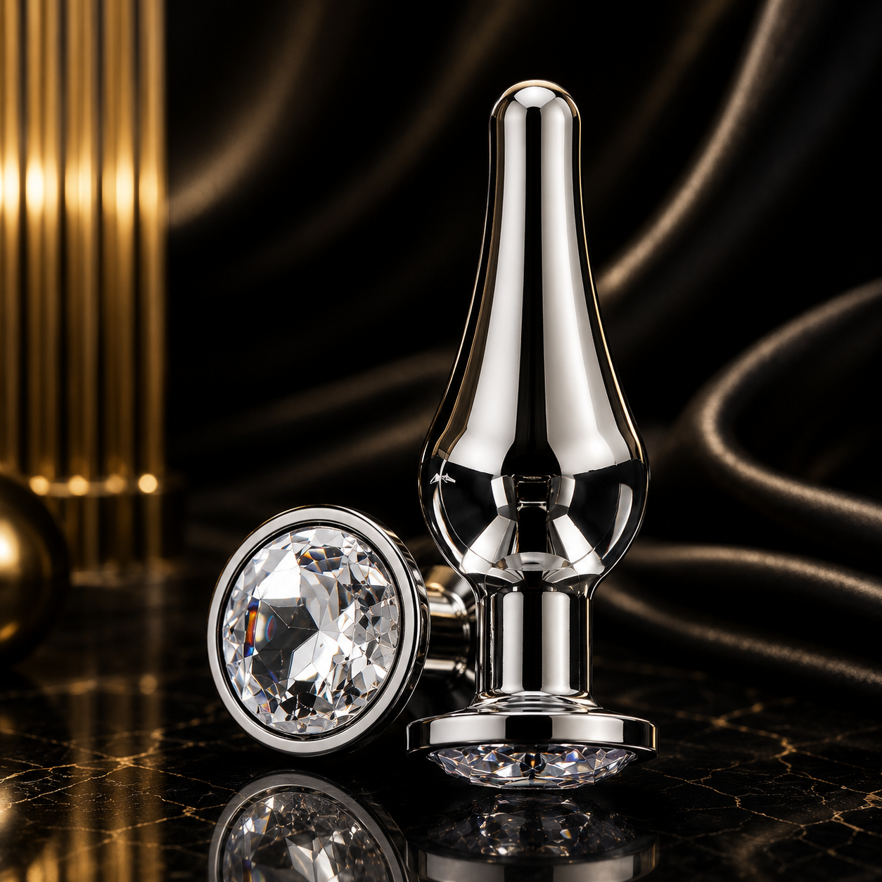 TOYJOY - PLUG ANAL MOYEN DIAMOND BUTT BIJOU