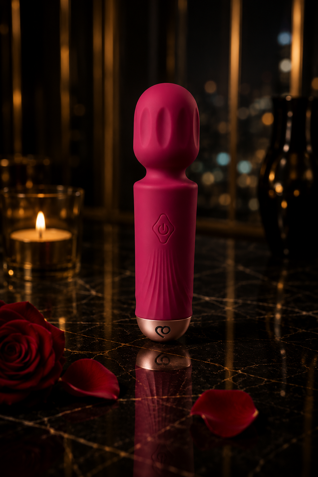 ROCKS-OFF - MINI BAGUETTE RECHARGEABLE 16 FONCTIONS
