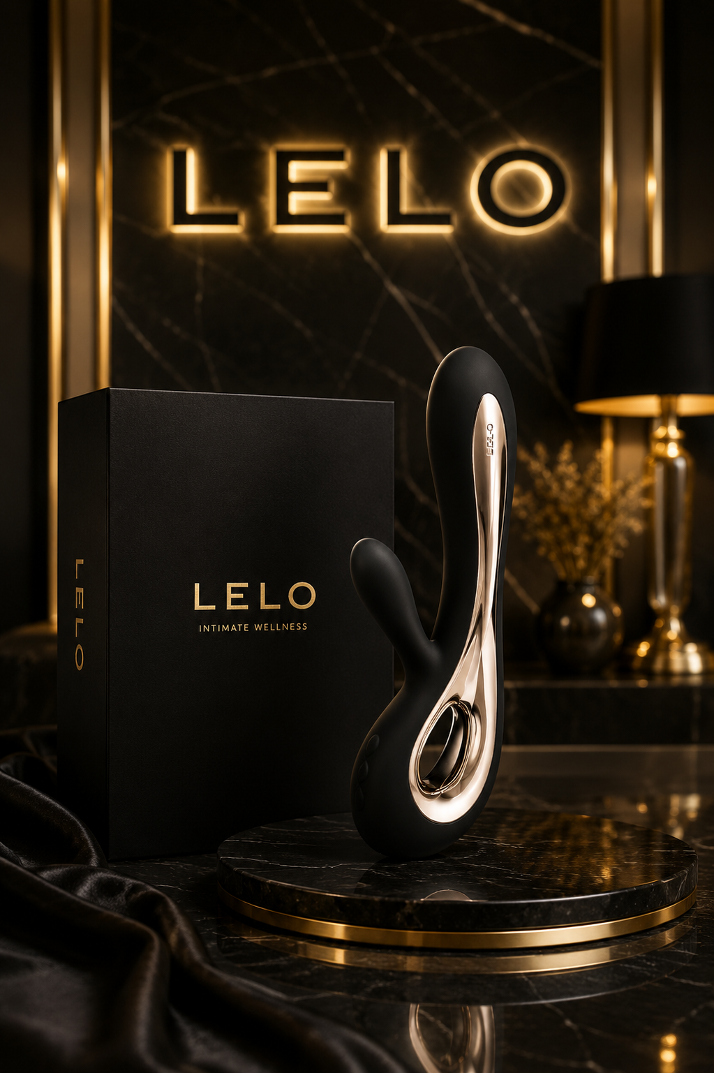 LELO - VIBRATEUR SORAYA 2 LAPIN NOIR