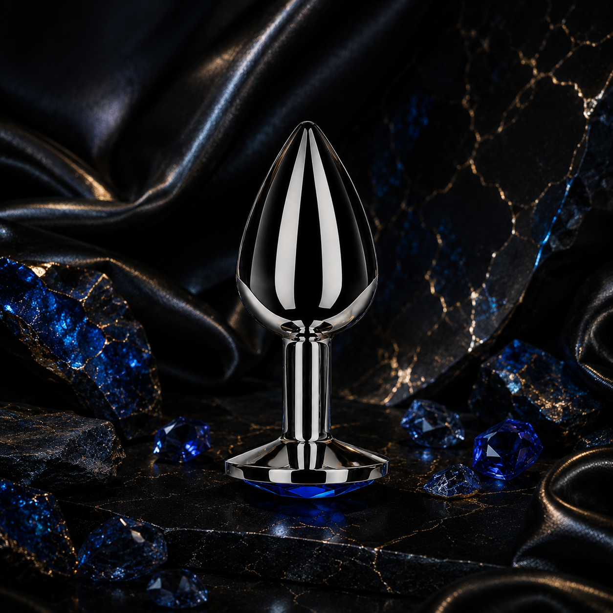 SECRETPLAY - PLUG ANAL TAILLE L BLEU