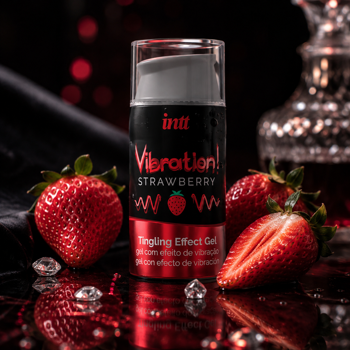 INTT - Puissant Stimulant Fraise 15 ML