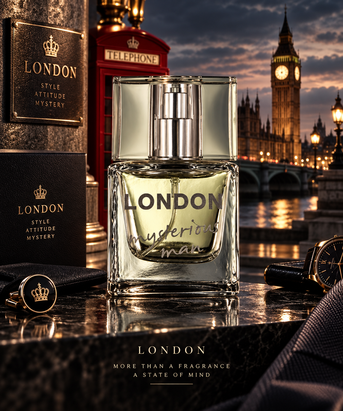 HOT - Parfum Aux Phéromones London Mysterious Man