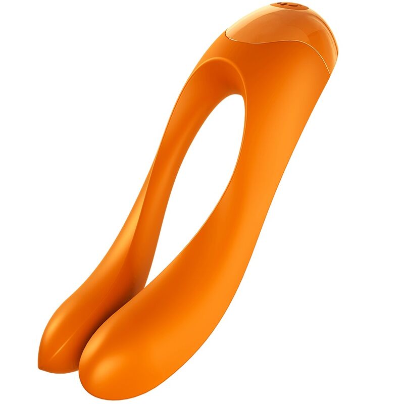 SATISFYER -  FINGER CANDY CANE ORANGE