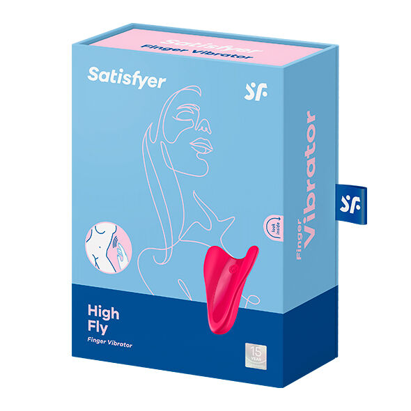 SATISFYER - FINGER HIGH FLY FUCHSIA