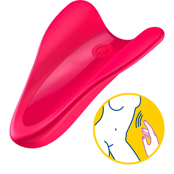 SATISFYER - FINGER HIGH FLY FUCHSIA