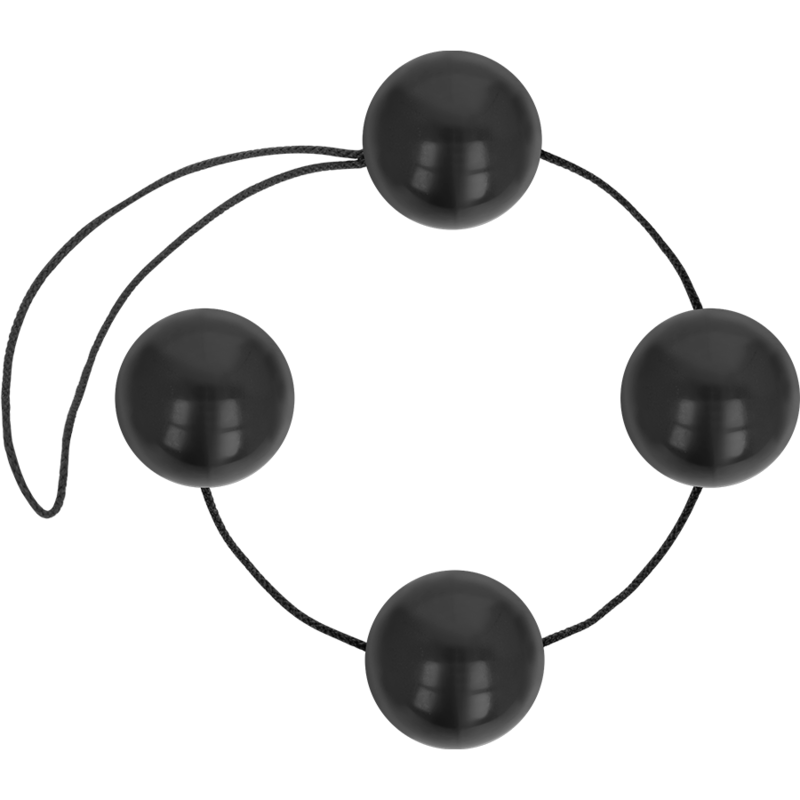 OHMAMA - BOULES ANAL CHINOISES NOIRES