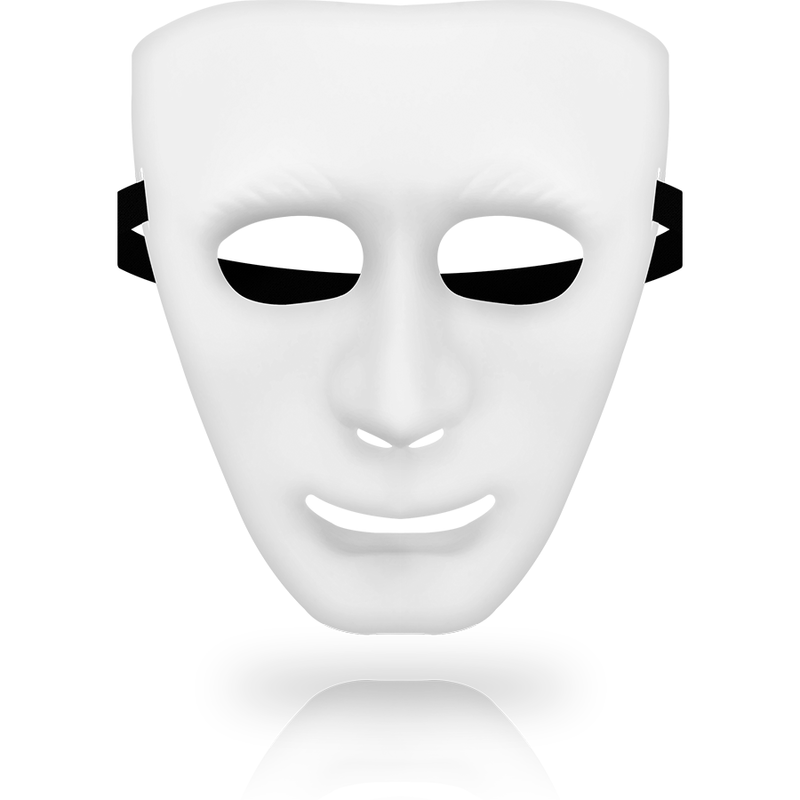 OHMAMA - MASQUE BLANC TAILLE UNIQUE