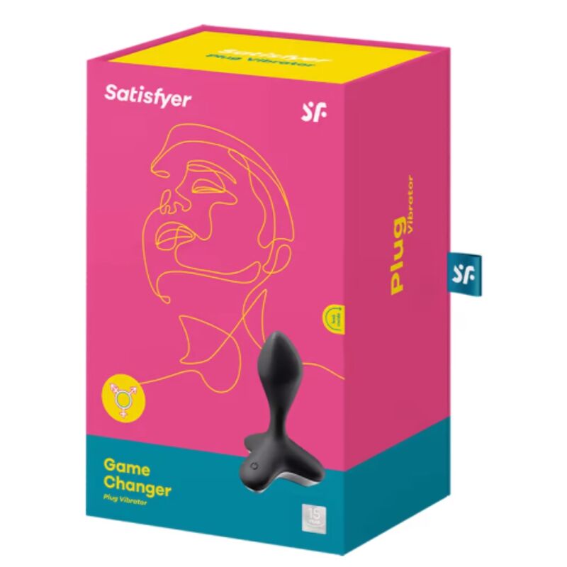 SATISFYER - PLUG GAME CHANGER ROSE