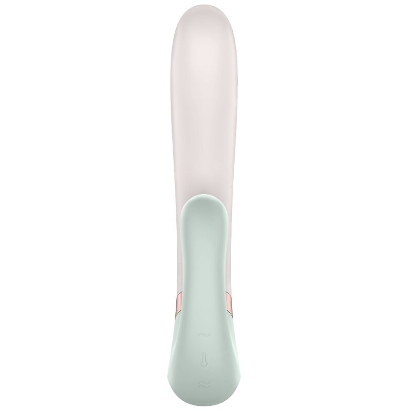 SATISFYER - HEAT WAVE VIBRATEUR BLANC