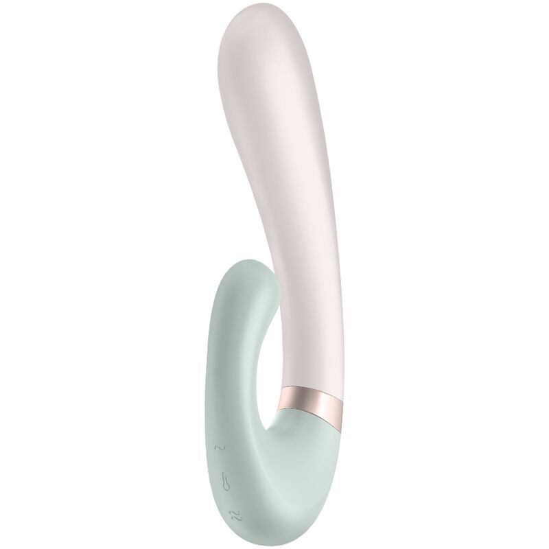 SATISFYER - HEAT WAVE VIBRATEUR BLANC