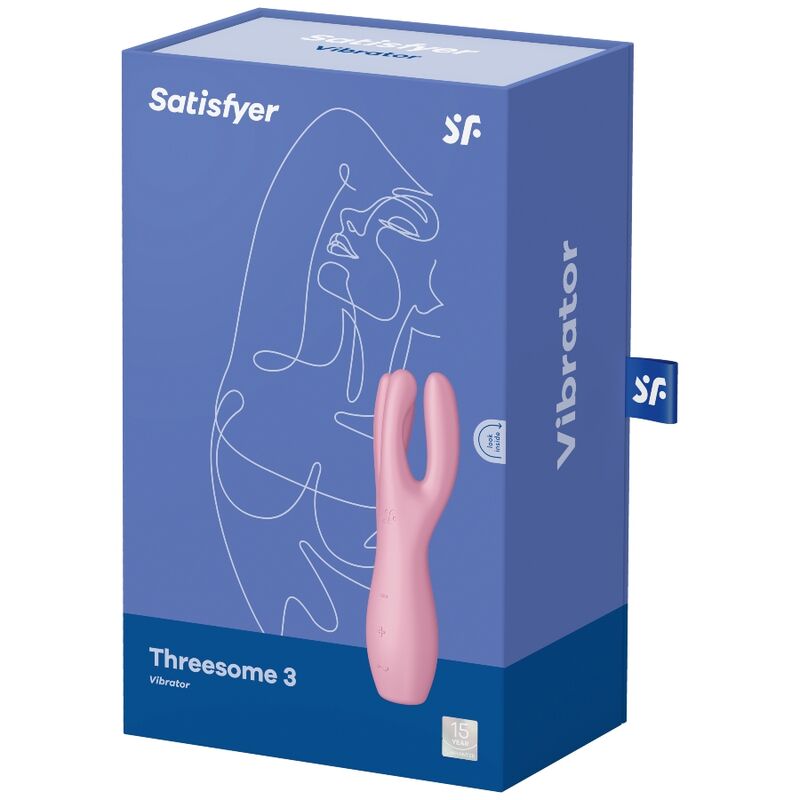 SATISFYER - THREESOME 3 ROSE