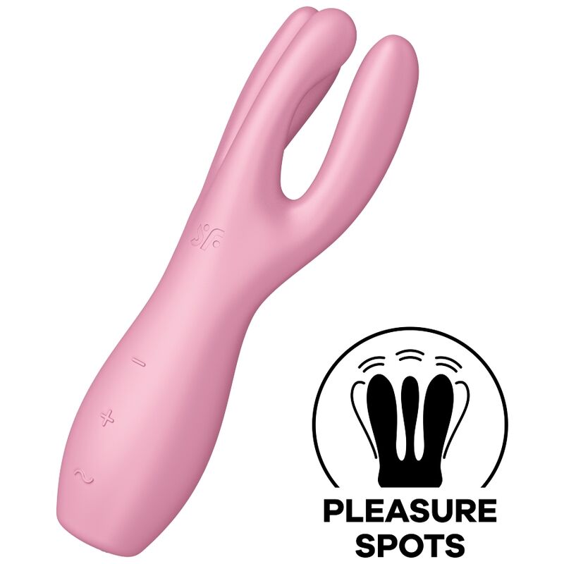SATISFYER - THREESOME 3 ROSE
