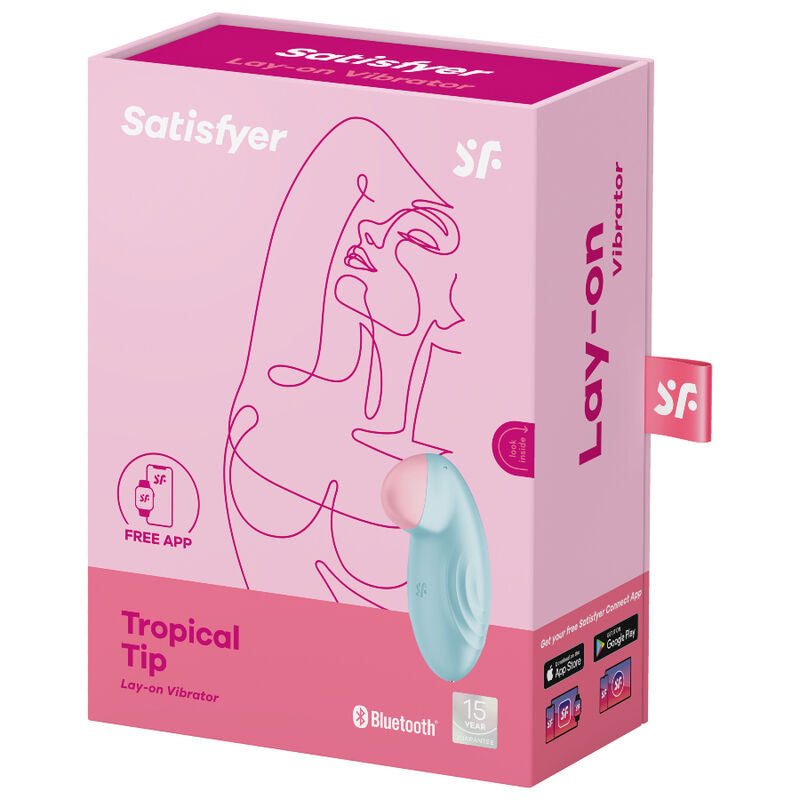 SATISFYER - TROPICAL TIP BLEU