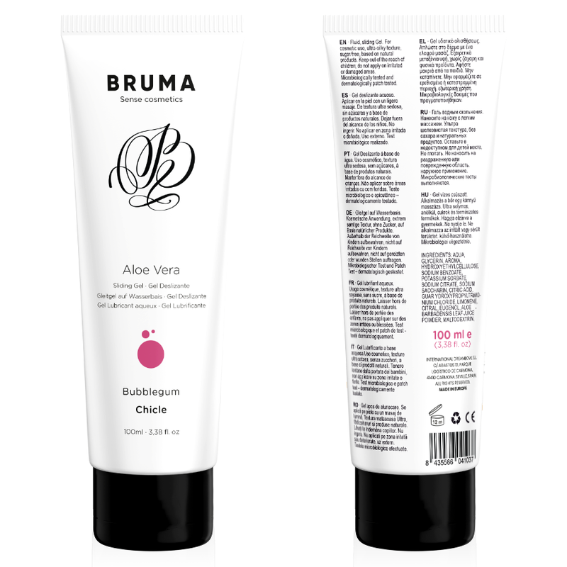 BRUMA - GEL GLISSANT ALOE VERA SAVEUR BUBBLEGUM