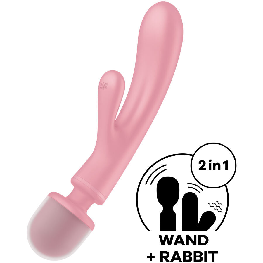 SATISFYER - TRIPLE LOVER ROSE