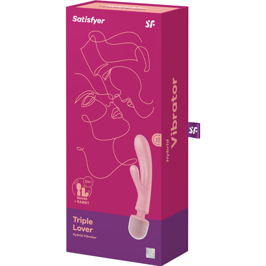 SATISFYER - TRIPLE LOVER ROSE