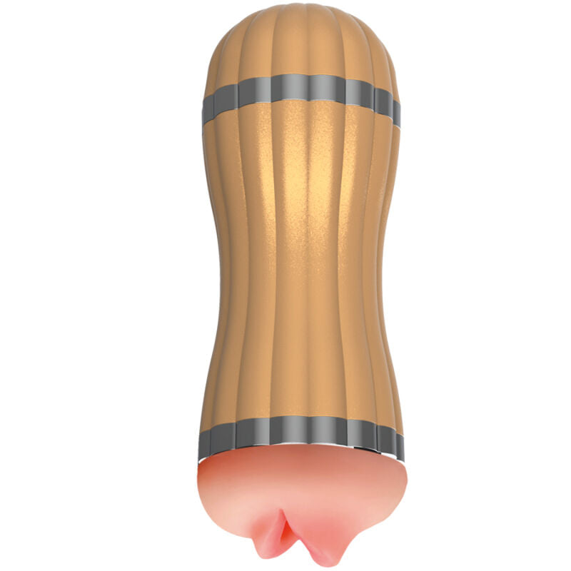 ARMONY - DOUBLE MASTURBATEUR VAGIN & BOUCHE GOLD