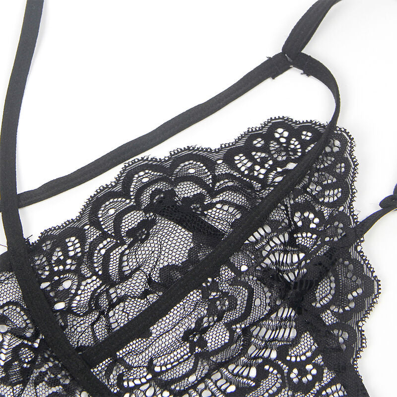 SUBBLIME - COSTUME DE POLICE CORPS EN DENTELLE NOIR