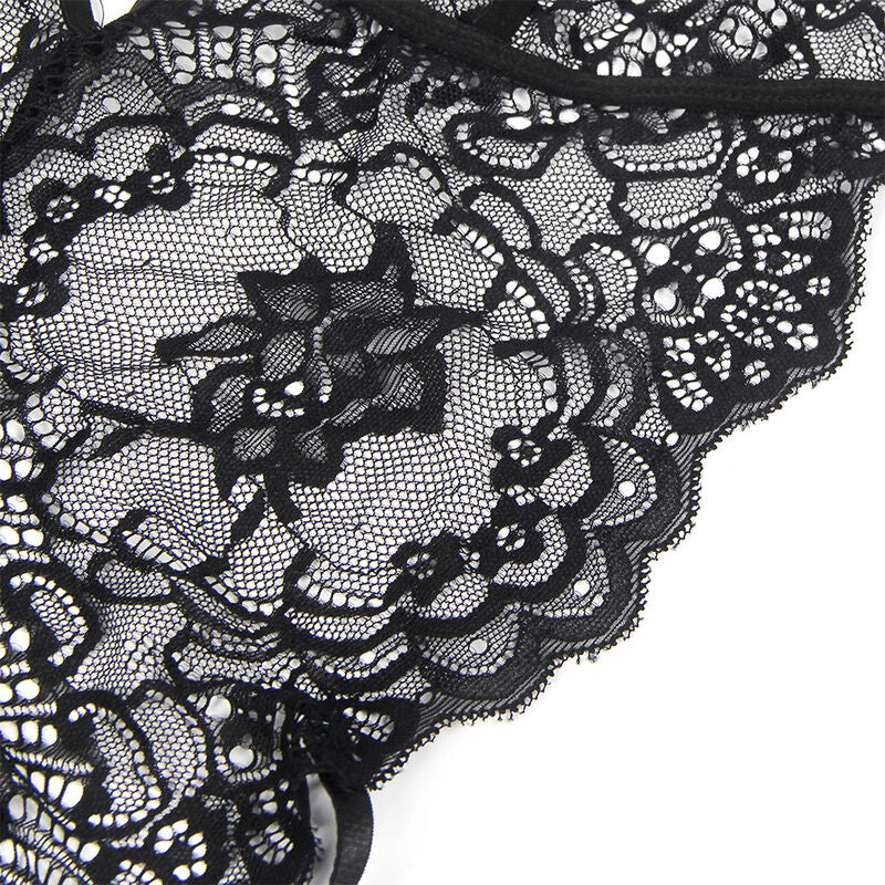 SUBBLIME - COSTUME DE POLICE CORPS EN DENTELLE NOIR