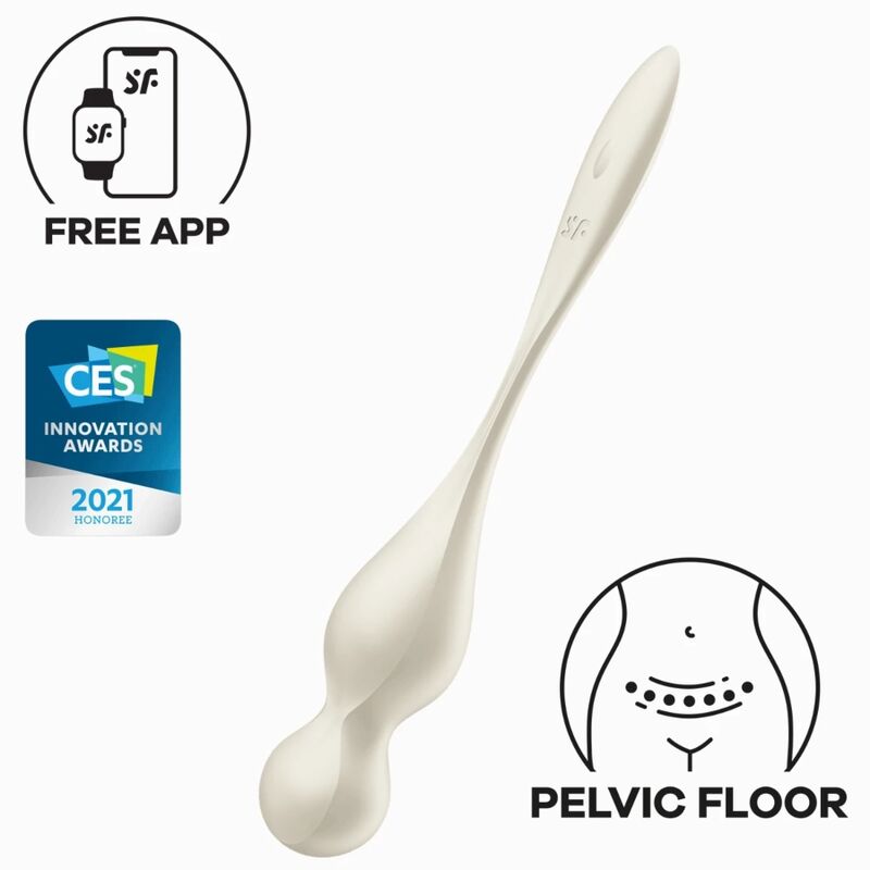 SATISFYER - KEGEL LOVE BIRDS BLANCHES
