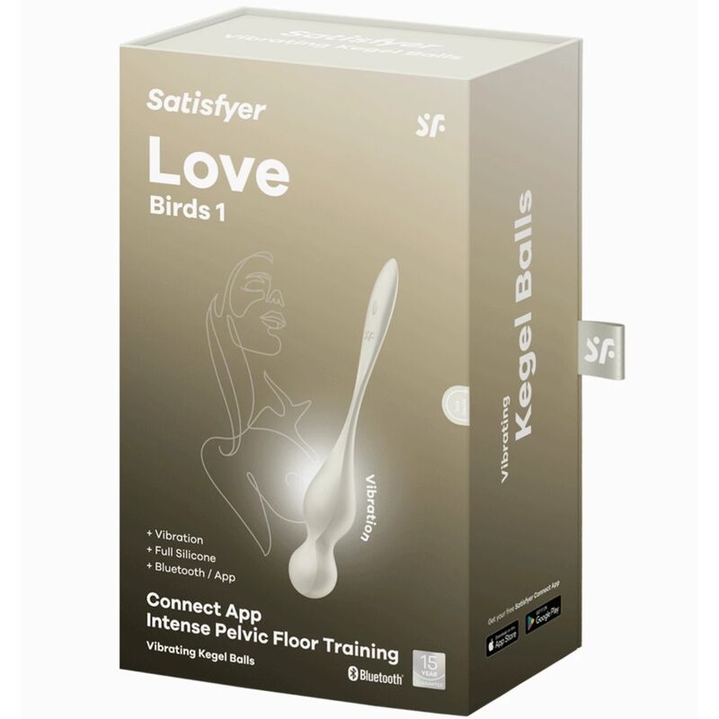 SATISFYER - KEGEL LOVE BIRDS BLANCHES