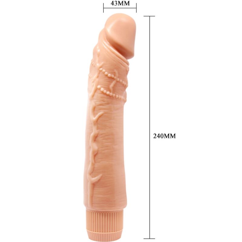 BAILE - VIBROMASSEUR RÉALISTE DYBBUK 24 CM