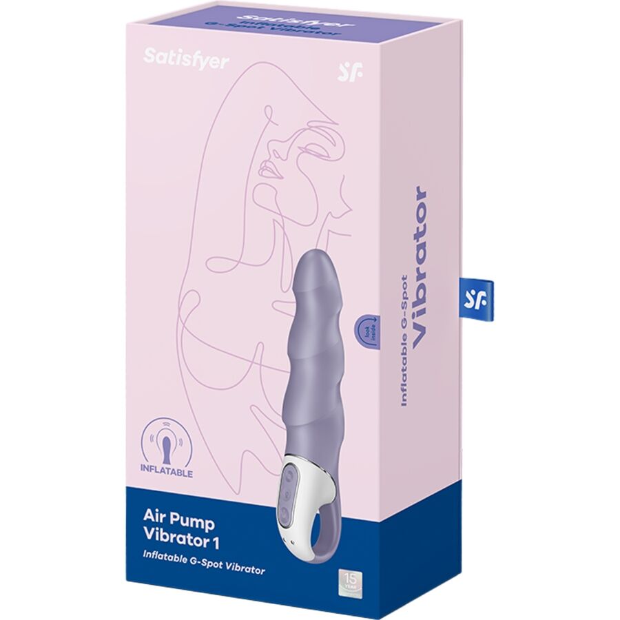 SATISFYER - AIR PUMP 1 VIOLET