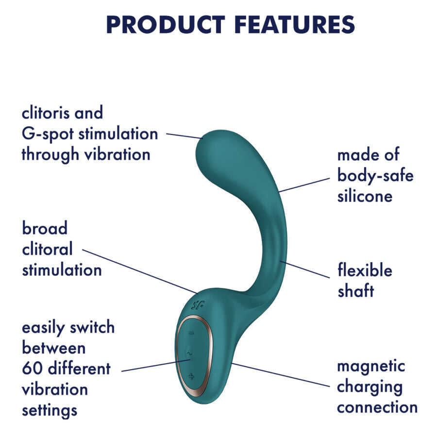 SATISFYER - GODDESS GREEN BUNNY