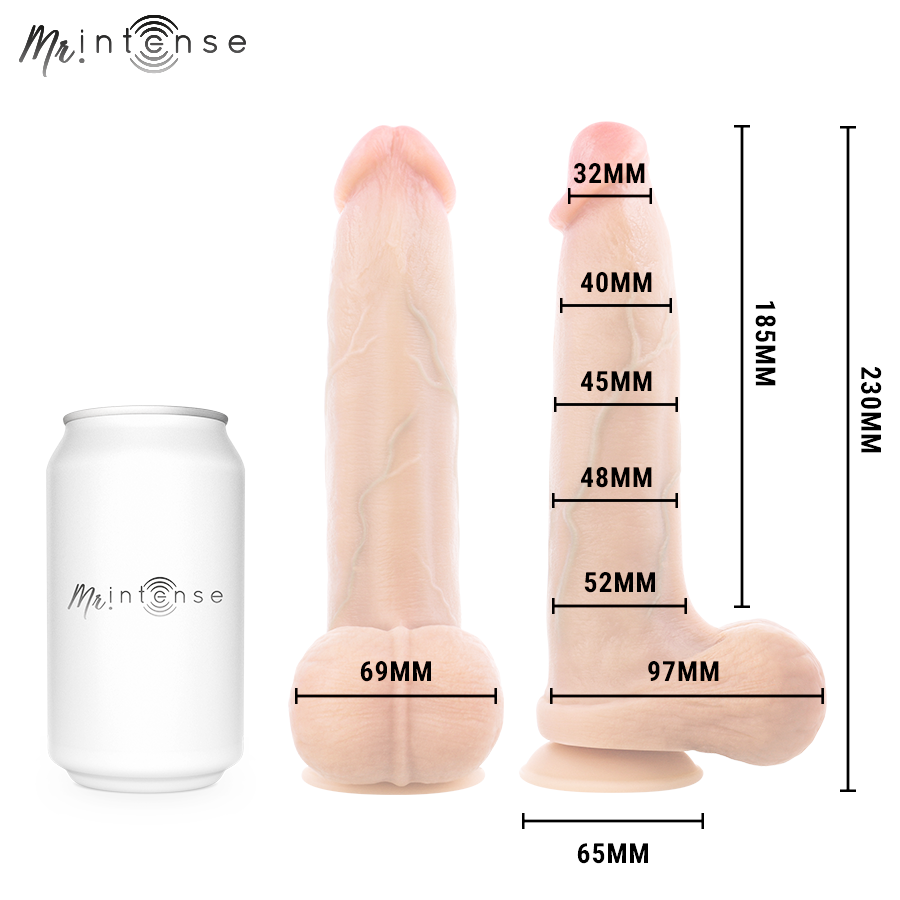 MR INTENSE - Bruce L gode réaliste 23cm