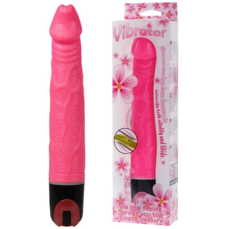 BAILE - VIBROMASSEUR MULTIVITESSES 21.5 CM ROSE