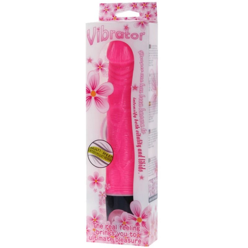 BAILE - VIBROMASSEUR MULTIVITESSES 21.5 CM ROSE