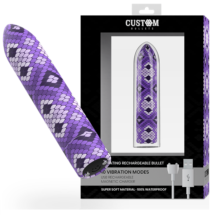 CUSTOM BULLETS - BULLET PURPLE 10 MODES