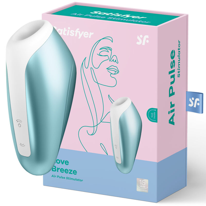 SATISFYER - LOVE BREEZE BLEU GLACE