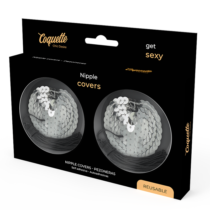 COQUETTE CHIC DESIRE - CACHE-TETONS ARGENT