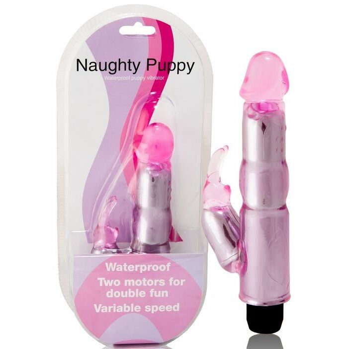BAILE - VIBROMASSEUR AVEC STIMULATEUR ROSE RÉGLABLE